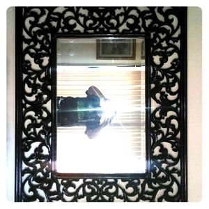 Large antique mirror